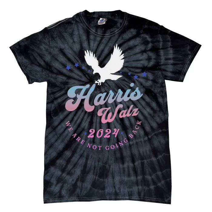 Harris Walz 2024 Election Vote Blue Kamala Walz 2024 Tie-Dye T-Shirt