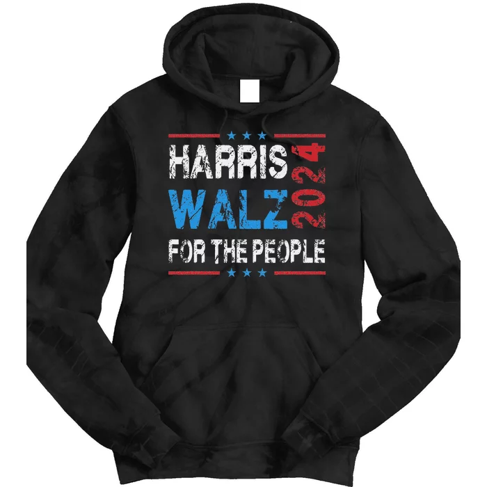 Harris Walz 2024 Harris Waltz 2024 Tie Dye Hoodie