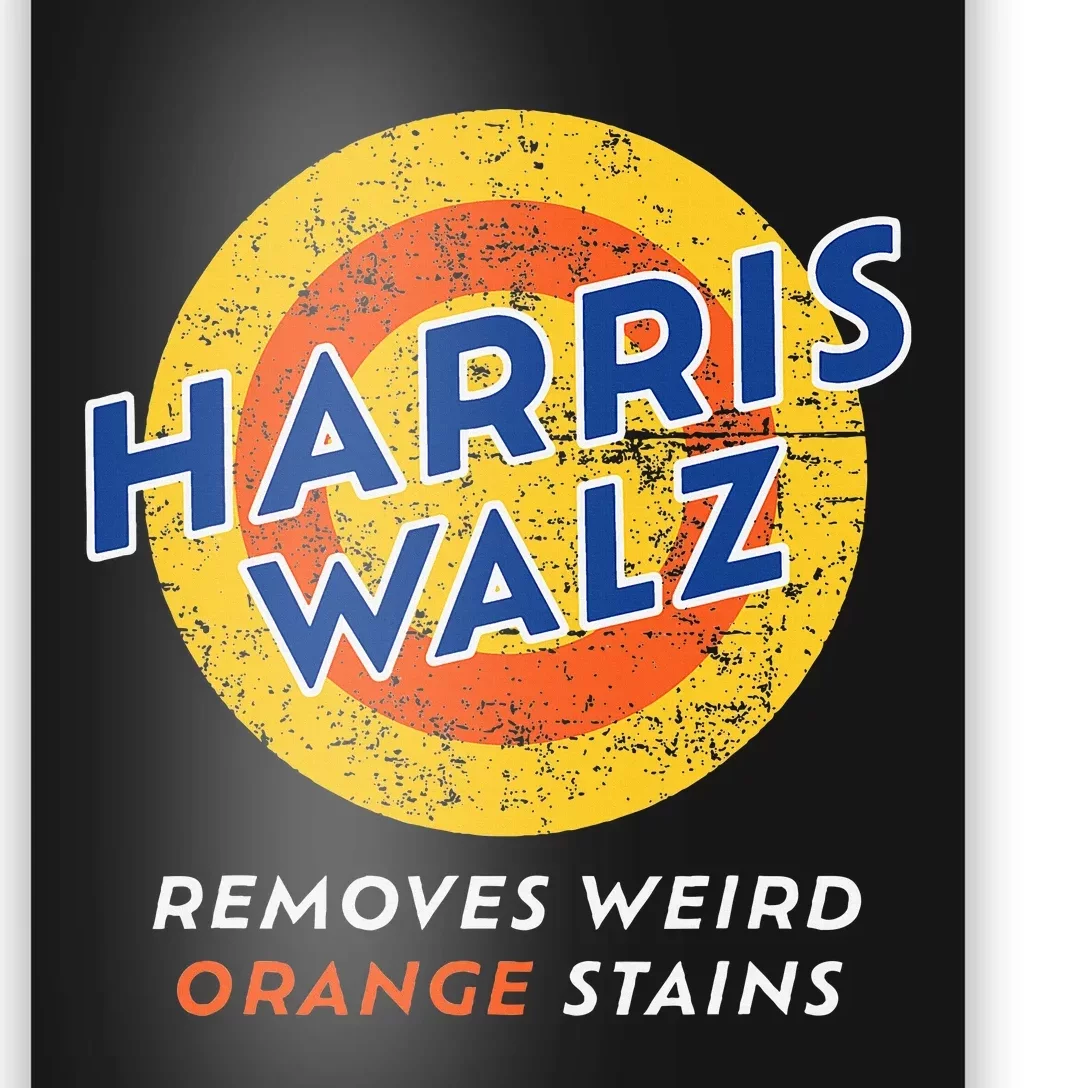 Harris Walz 2024 Waltz Removes Weird Orange Stains Poster