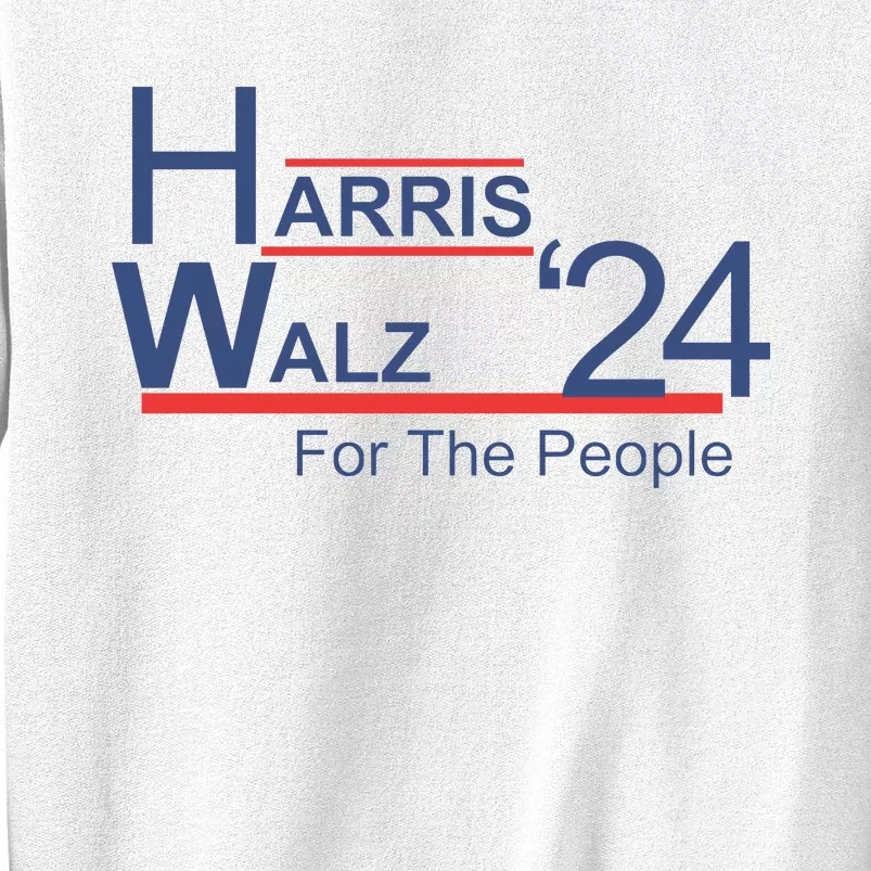 Harris Walz 24 For The People Sweatshirt