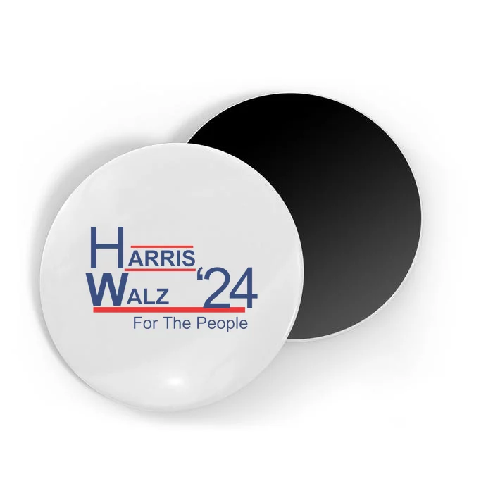 Harris Walz 24 For The People Magnet