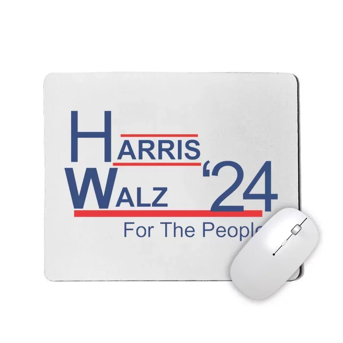 Harris Walz 24 For The People Mousepad