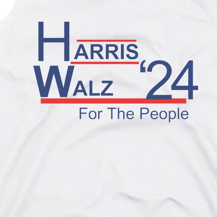 Harris Walz 24 For The People Tank Top