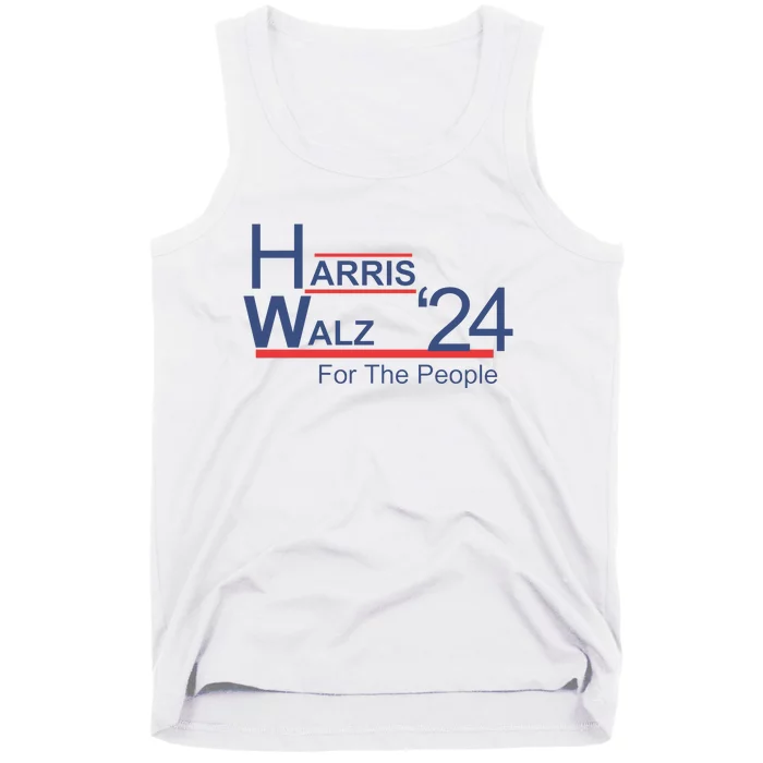 Harris Walz 24 For The People Tank Top