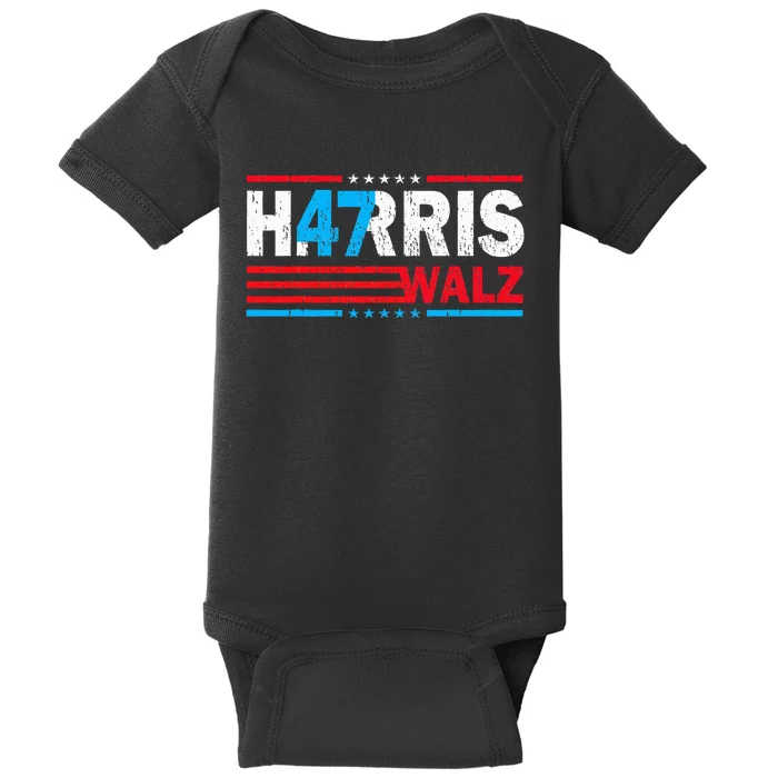 Harris Walz 47 Kamala Harris 2024 Baby Bodysuit