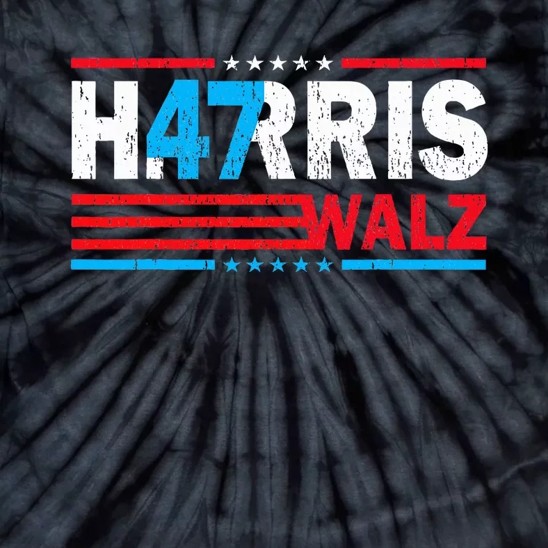 Harris Walz 47 Kamala Harris 2024 Tie-Dye T-Shirt