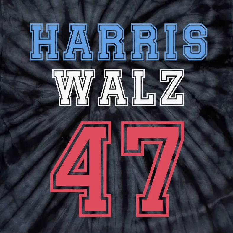 Harris Walz 47th Tie-Dye T-Shirt