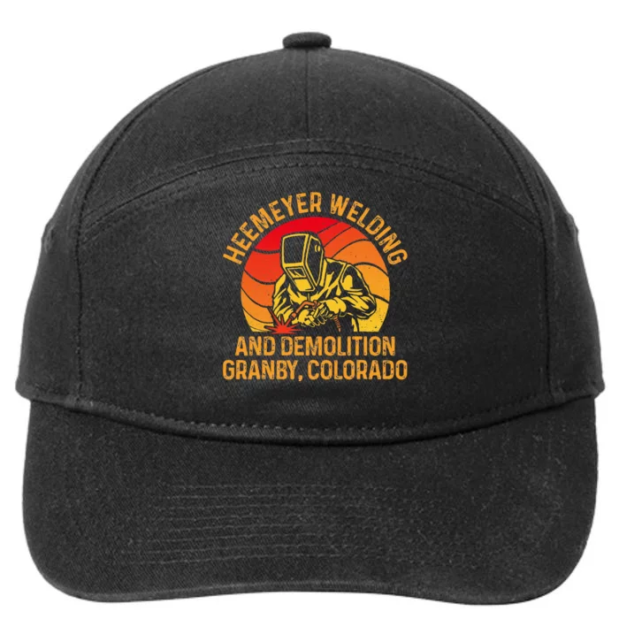 Heemeyer Welding And Demolition Grandby Colorado Welder 7-Panel Snapback Hat