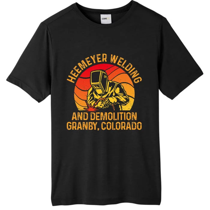 Heemeyer Welding And Demolition Grandby Colorado Welder ChromaSoft Performance T-Shirt