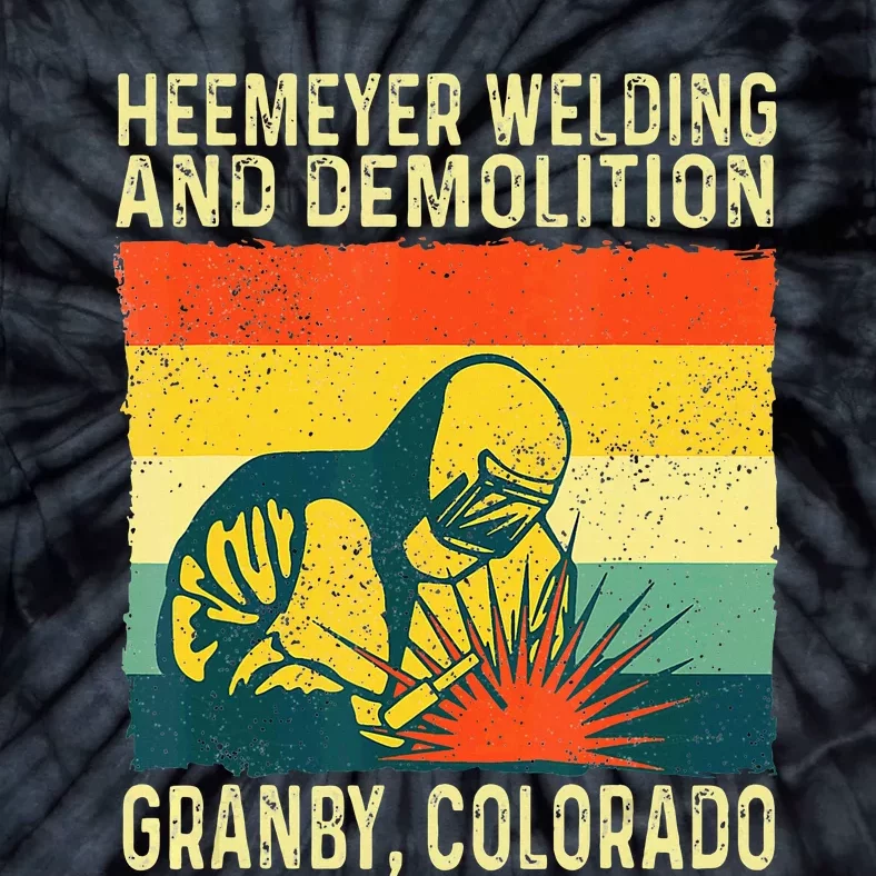 Heemeyer Welding And Demolition Granby Tie-Dye T-Shirt