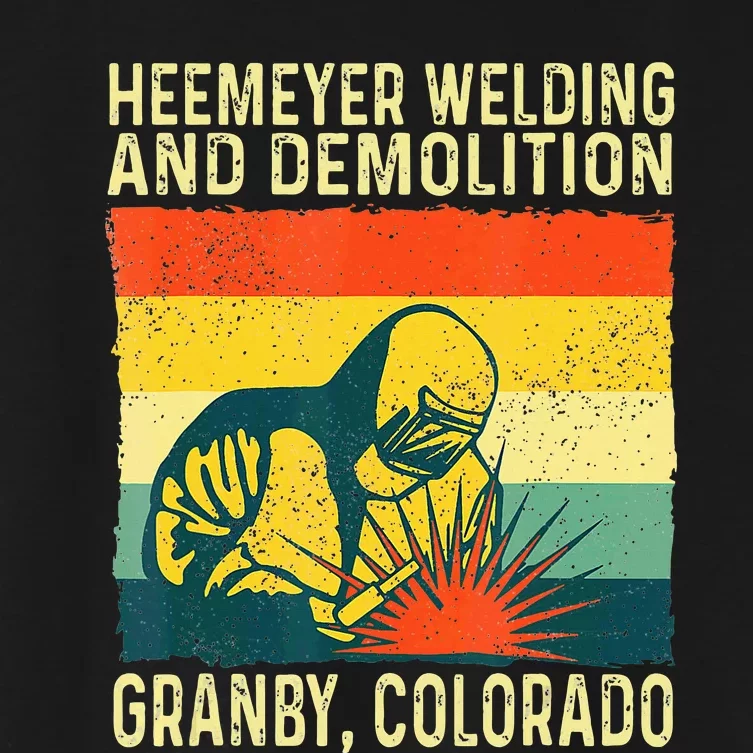 Heemeyer Welding And Demolition Granby Women's Crop Top Tee