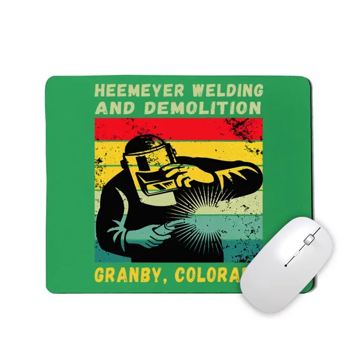 Heemeyer Welding And Demolition Grandby Colorado Mousepad