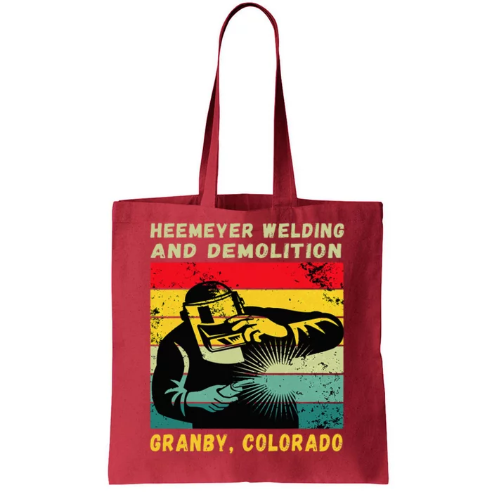 Heemeyer Welding And Demolition Grandby Colorado Tote Bag