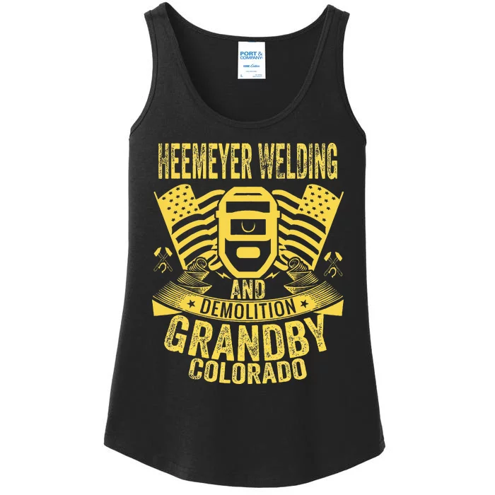 Heemeyer Welding And Demolition Grandby Colorado Fun Welder Ladies Essential Tank