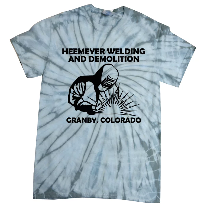 Heemeyer Welding And Demolition Grandby Colorado Tie-Dye T-Shirt