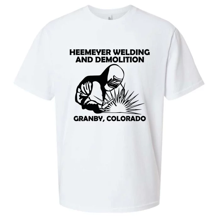 Heemeyer Welding And Demolition Grandby Colorado Sueded Cloud Jersey T-Shirt