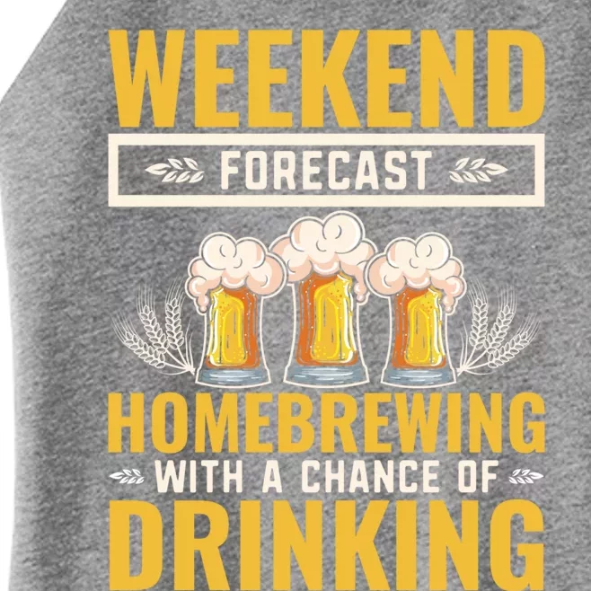 Homebrewing With A Chance Of Ing Beer Er Funny Gift Women’s Perfect Tri Rocker Tank