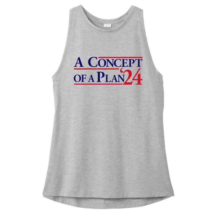 Harris Walz A Concept Of A Plan Ladies Tri-Blend Wicking Tank