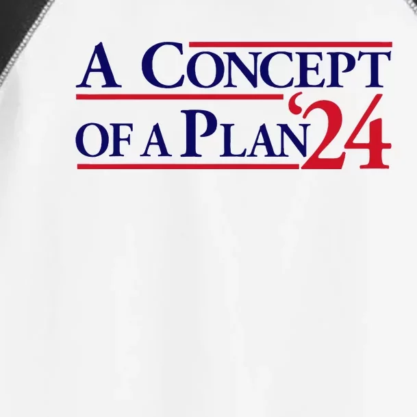 Harris Walz A Concept Of A Plan Toddler Fine Jersey T-Shirt