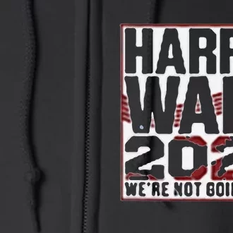 Harris Walz A Vision For Unity And Opportunity Full Zip Hoodie