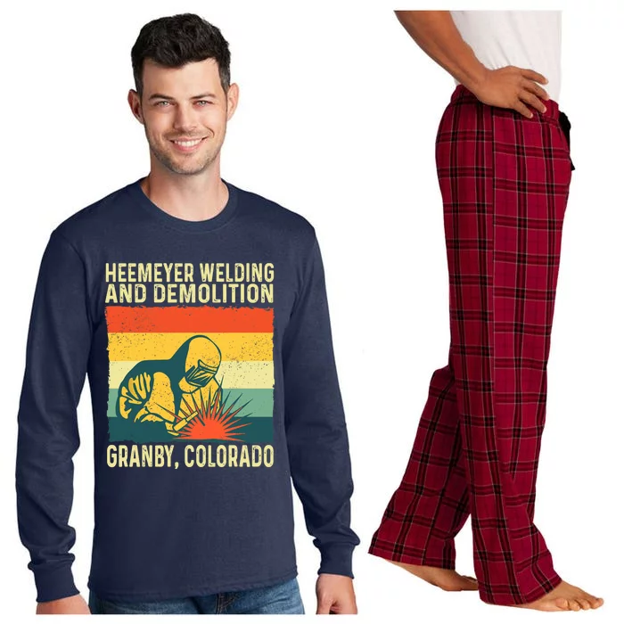 Heemeyer Welding And Demolition Grandby Colorado Long Sleeve Pajama Set