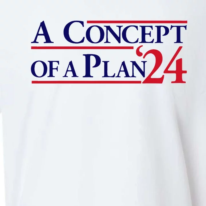 Harris Walz A Concept Of A Plan Sueded Cloud Jersey T-Shirt