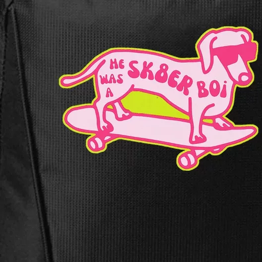 He Was A Sk8er Boi City Backpack