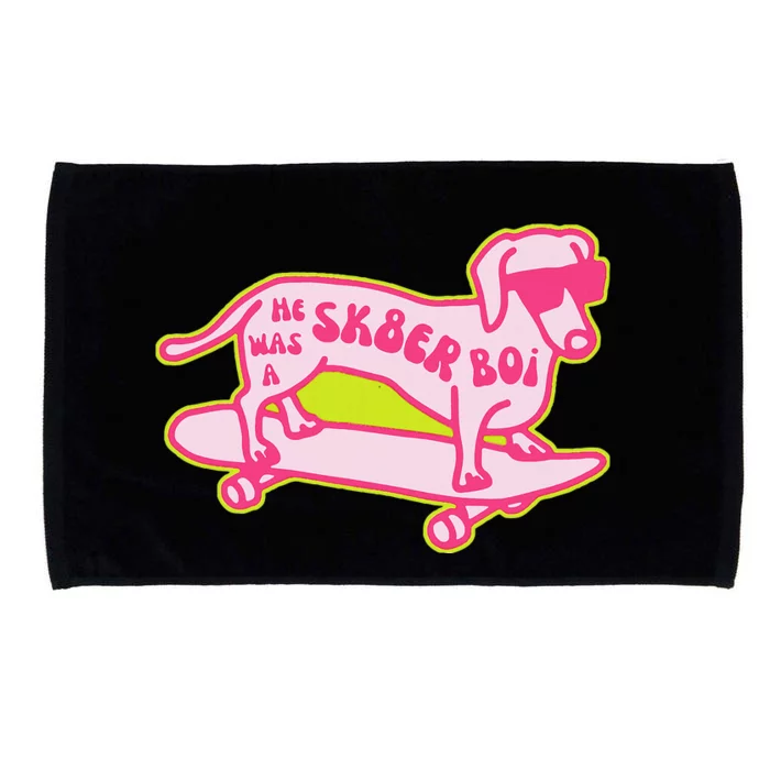 He Was A Sk8er Boi Microfiber Hand Towel