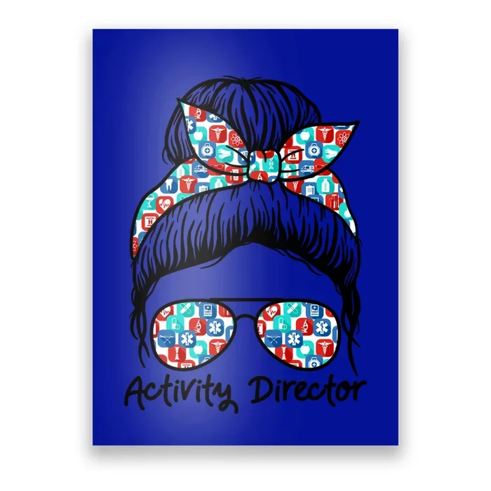 Healthcare Worker Appreciation Nurse Activity Director Cute Gift Poster