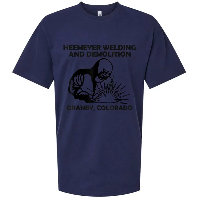 Heemeyer Welding And Demolition Grandby Colorado Sueded Cloud Jersey T-Shirt