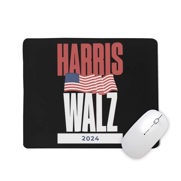 Harris Walz And Kamala Harris 2024 Mousepad