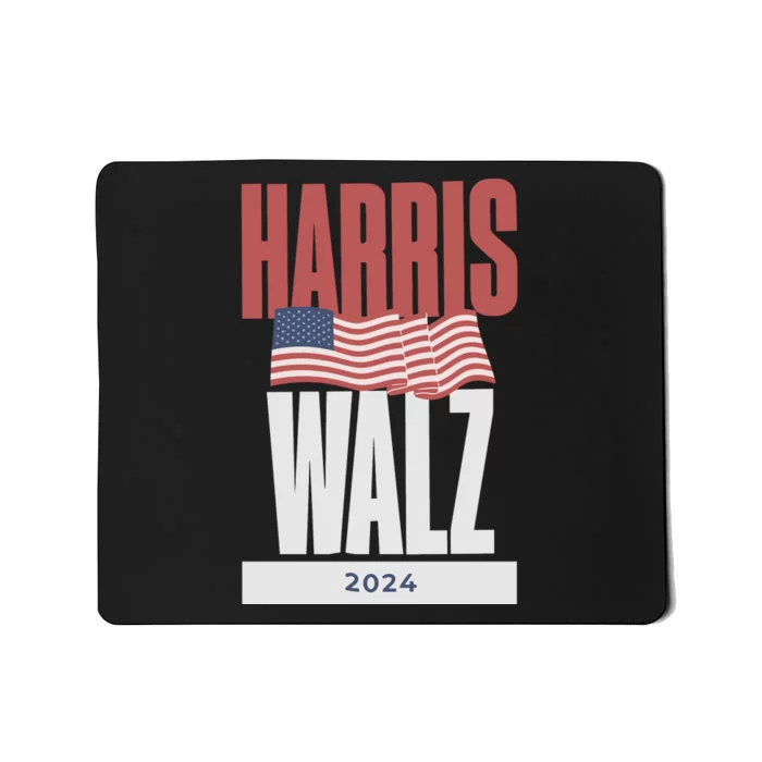 Harris Walz And Kamala Harris 2024 Mousepad