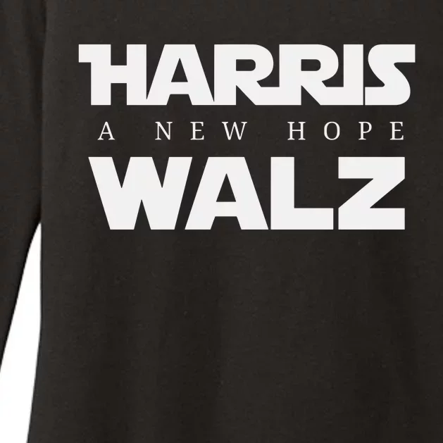 Harris Walz A New Hope Womens CVC Long Sleeve Shirt