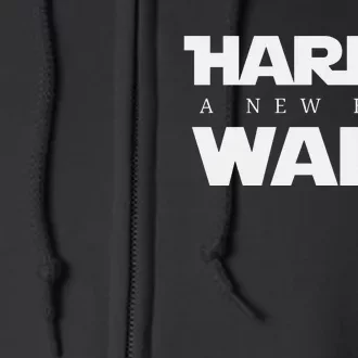 Harris Walz A New Hope Full Zip Hoodie