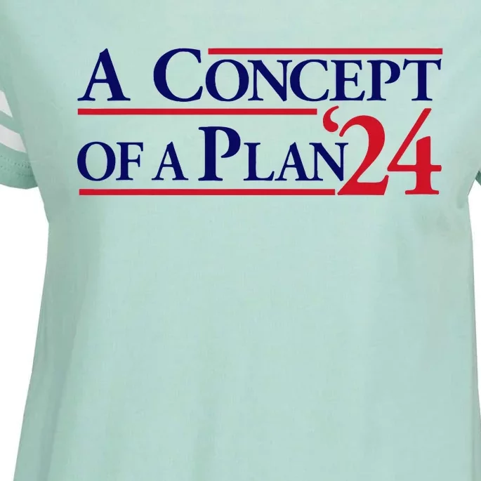 Harris Walz A Concept Of A Plan Enza Ladies Jersey Football T-Shirt