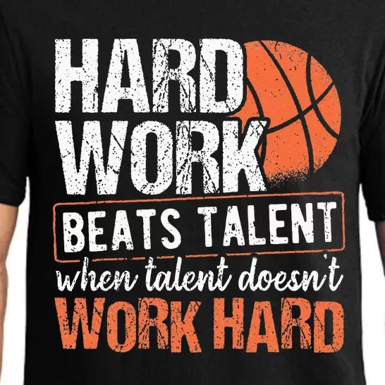 Hard Work Beats Talent When Talent Doesnt Work Hard Pajama Set