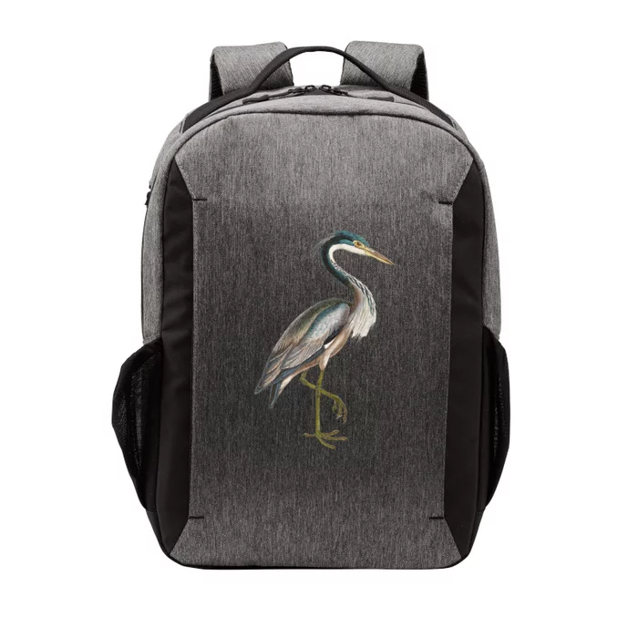 Heron Water Bird Lover Blue Heron Coastal Birds Vector Backpack