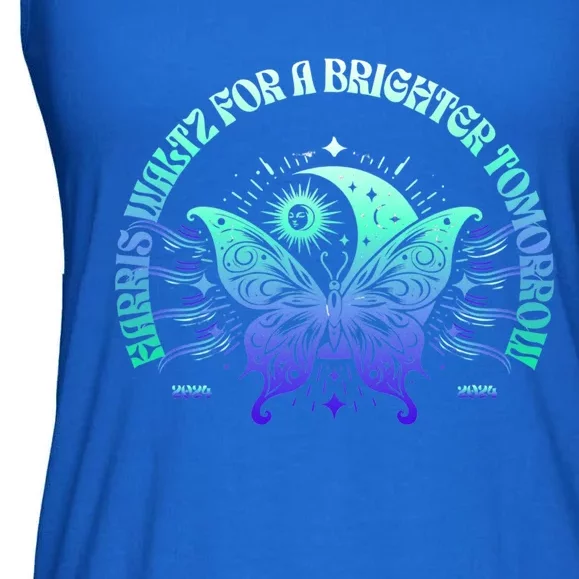 Harris Waltz Brighter Tomorrow Election 2024 Gift Ladies Essential Flowy Tank