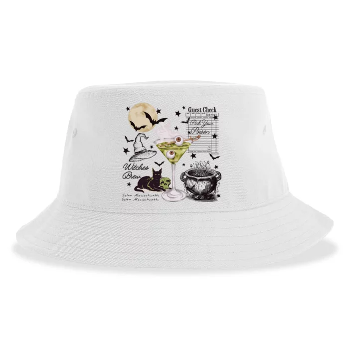 Halloween Witches Brew Sustainable Bucket Hat