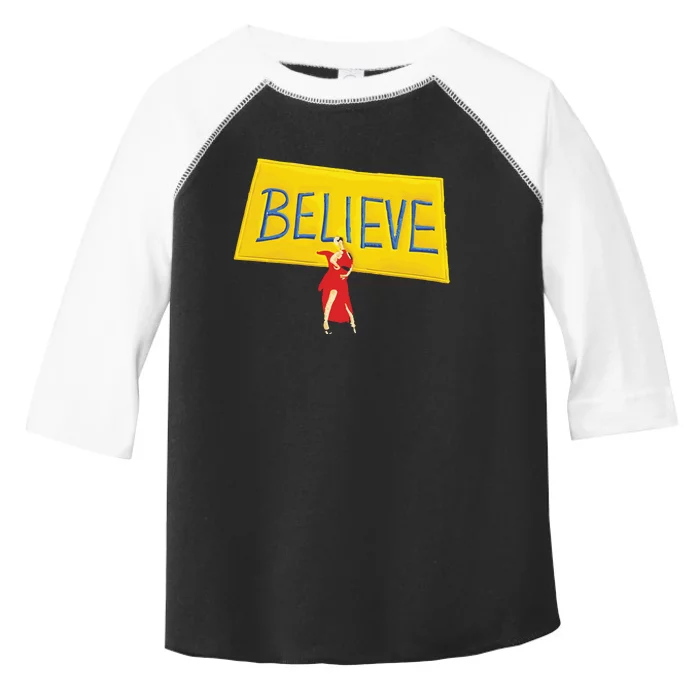 Hannah Waddingham Believe Toddler Fine Jersey T-Shirt