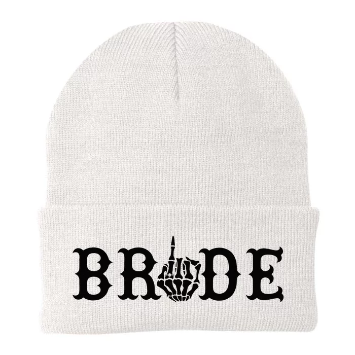 Halloween Wedding Bride Groom Skeleton Till Death Matching Knit Cap Winter Beanie