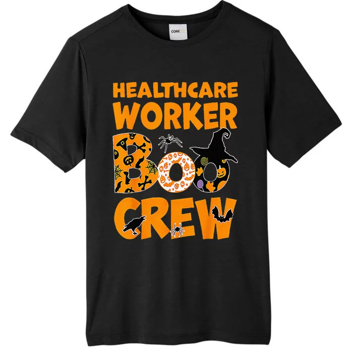 healthcare worker boo crew nurse halloween costume ChromaSoft Performance T-Shirt