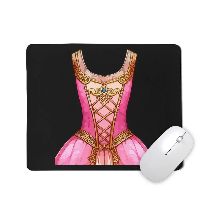 Halloween Women Beautiful Dress Princess Mousepad