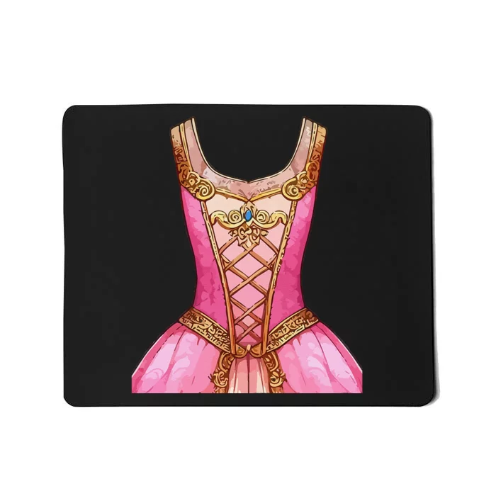 Halloween Women Beautiful Dress Princess Mousepad