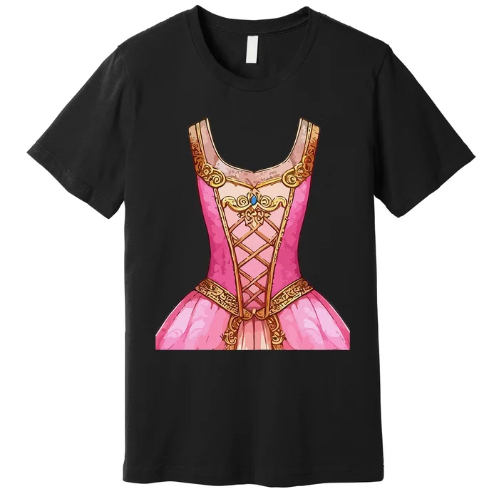 Halloween Women Beautiful Dress Princess Premium T-Shirt