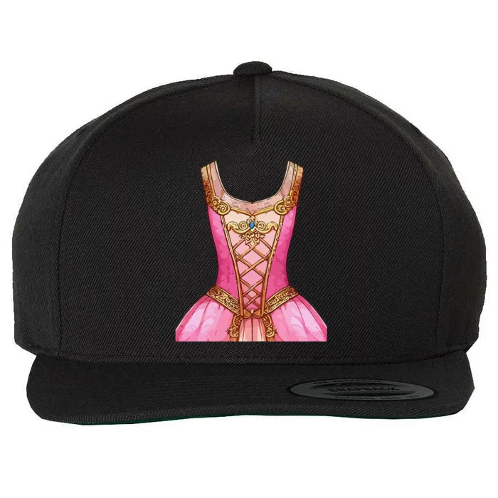 Halloween Women Beautiful Dress Princess Wool Snapback Cap