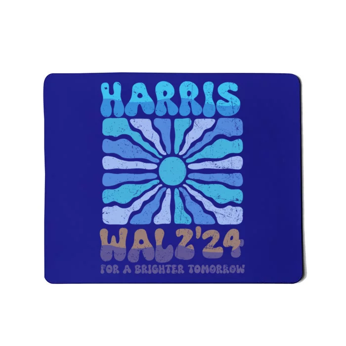 Harris Walz24 Brighter Tomorrow Meaningful Gift Mousepad