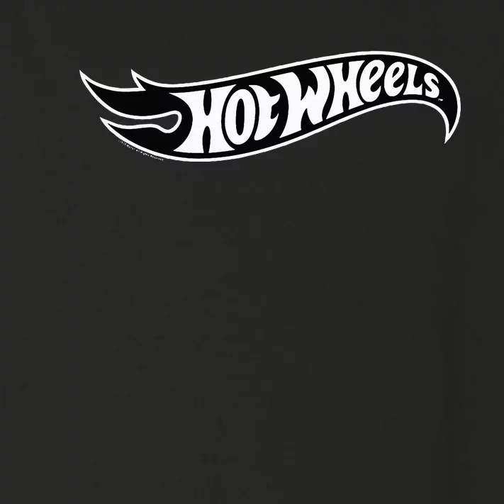 Hot Wheel Black Flame Logo Toddler Long Sleeve Shirt