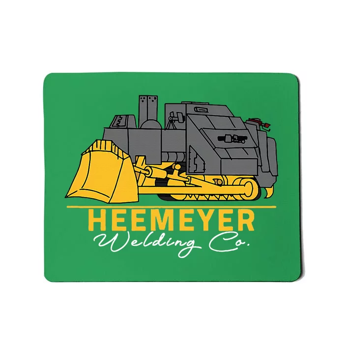 Heemeyer Welding Company Bulldozer Equipment Heavy Machinery Mousepad