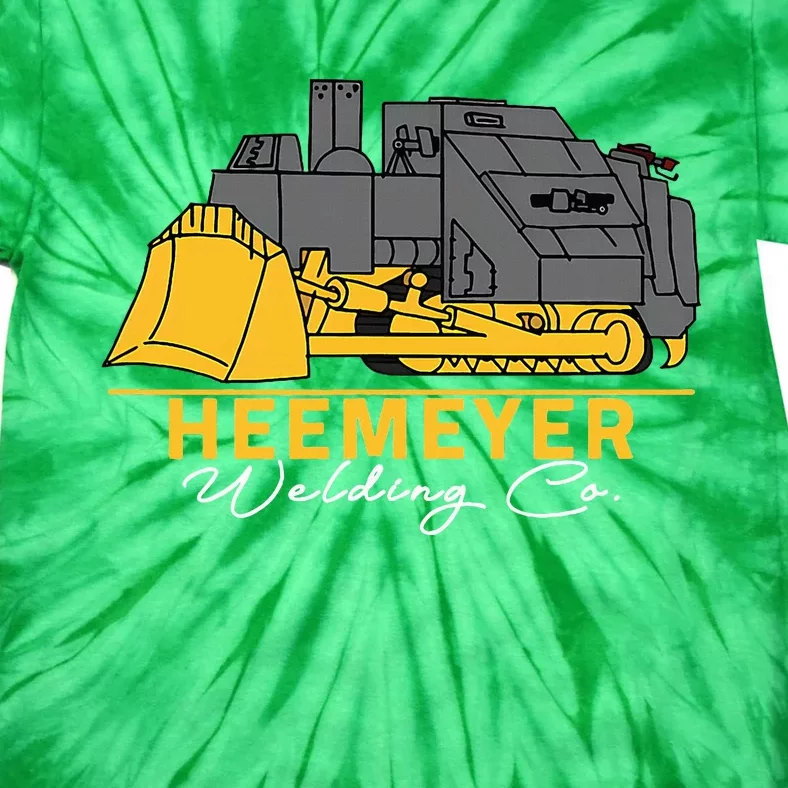 Heemeyer Welding Company Bulldozer Equipment Heavy Machinery Tie-Dye T-Shirt